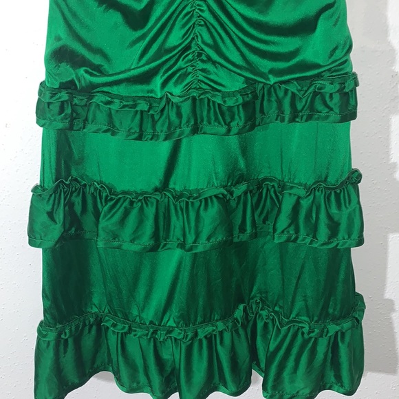 Betsey Johnson green cocktail dress  XS - Picture 5 of 7